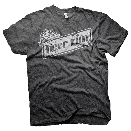 Beer Run shirt design.